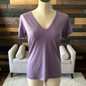 Purple Low Cut V Neck Women’s Rag & Bone S